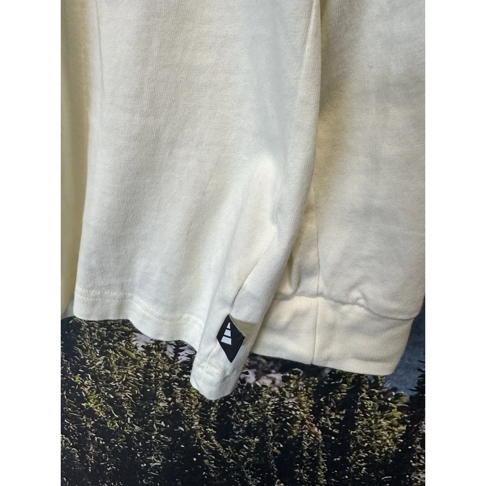 New Adidas Golf Go-To Crest Graphic Long Sleeve T-Shirt 100% Cotton‎ Size L